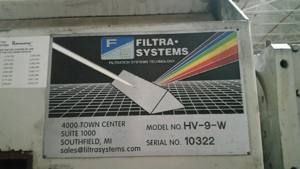 FiltraSystems HV9W, Transamerican Equipment Company